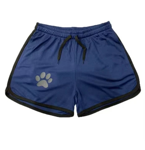 Beach Pants Summer Sports Men's Muscle Fitness Casual Mesh Breathable Pants Running Training Quick Dry Breathable Shorts